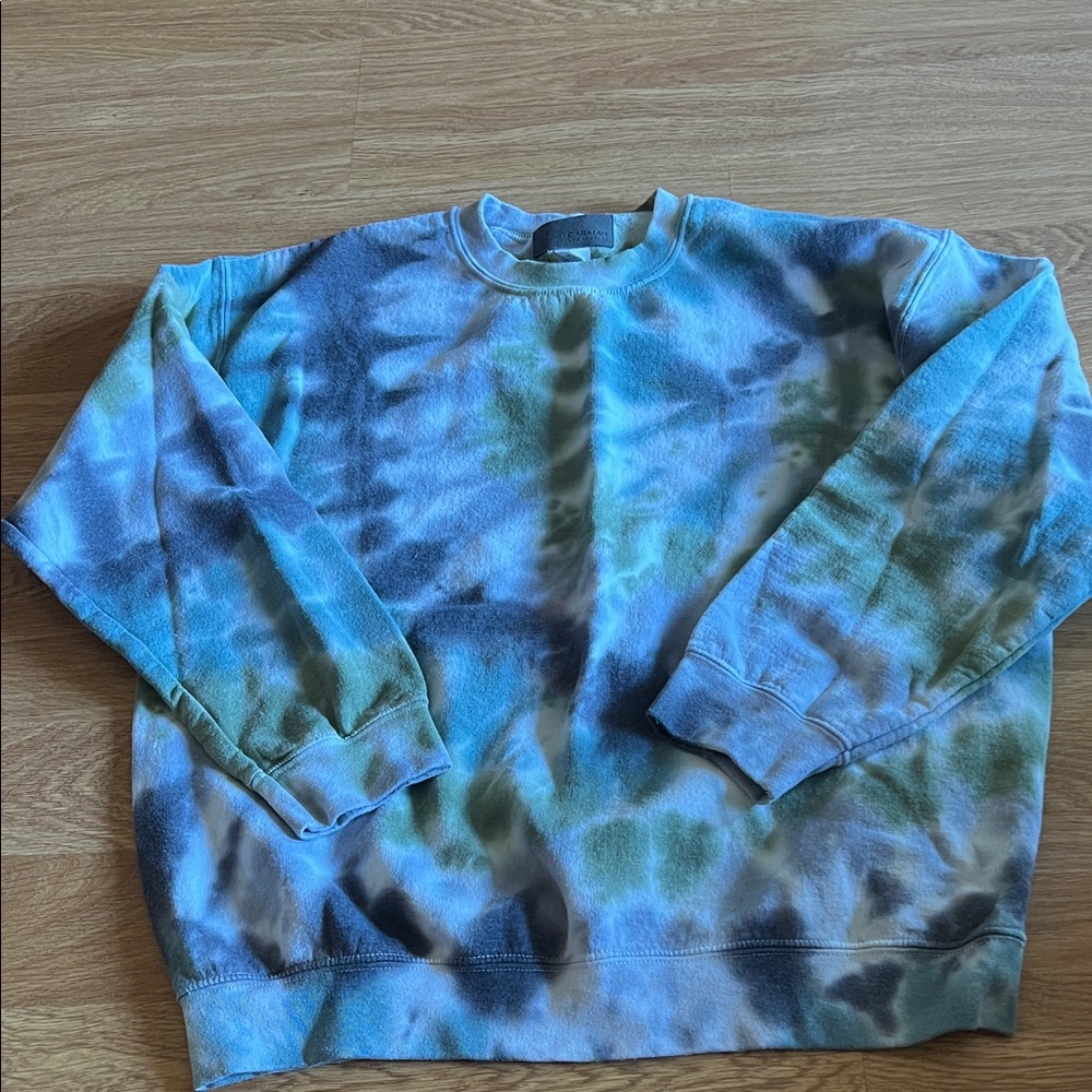 Carmar Multicolor Tie-Dye Crewneck Sweater